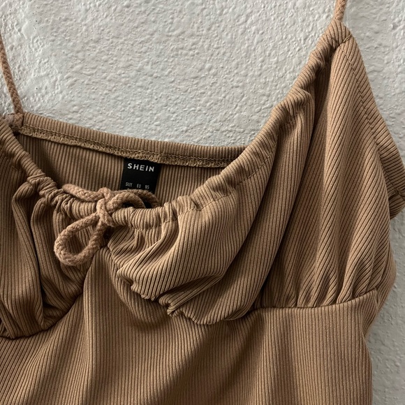 SHEIN Camel Camisole Top - Picture 3 of 4